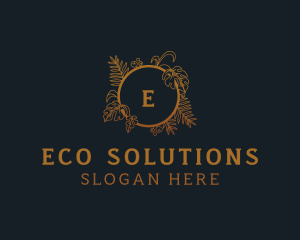 Eco Elegant Garden logo design