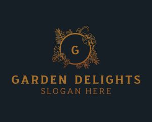 Eco Elegant Garden logo design