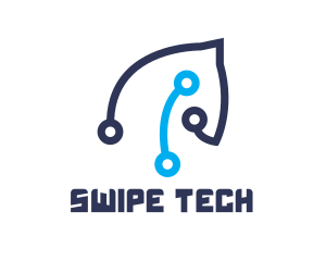 Horse Tech Outline logo design