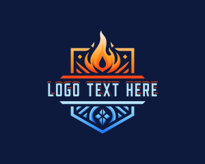 Fire Ice Element logo