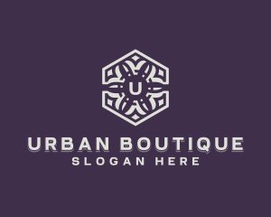 Stylish Floral Boutique Logo