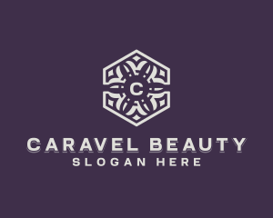 Stylish Floral Boutique logo design