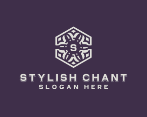 Stylish Floral Boutique logo design