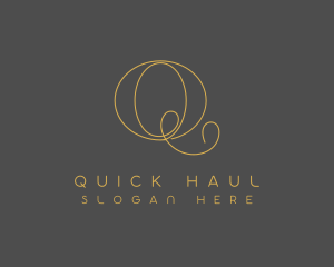 Premium Beauty Fashion Letter Q logo design