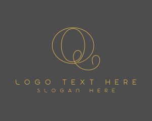 Premium Beauty Fashion Letter Q Logo