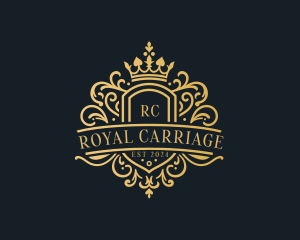 Royal Stylish Crown logo design