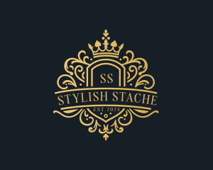 Royal Stylish Crown logo design