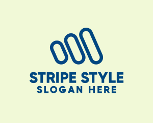 Generic Brand Stripes logo design