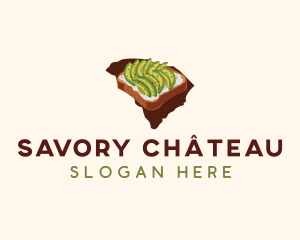 South Carolina Avocado Toast logo design