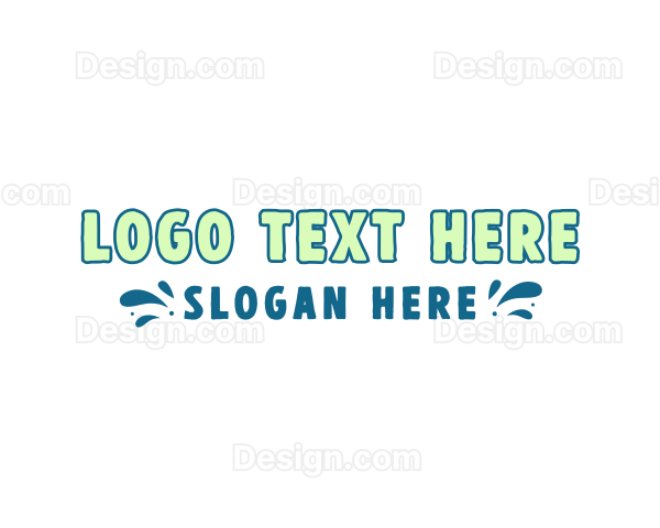 Quirky Playful Wordmark Logo