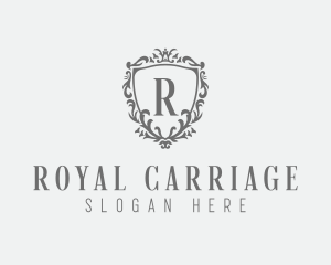 Decorative Royal Shield logo design