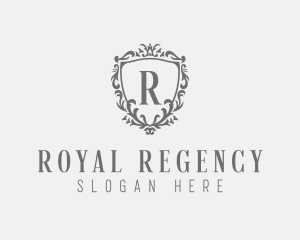 Decorative Royal Shield logo design