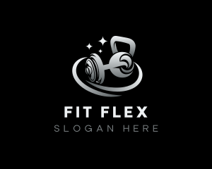 Dumbbell Weights Gym logo