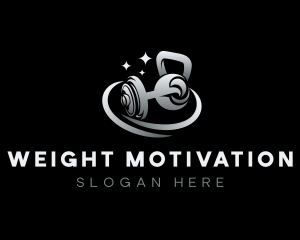 Dumbbell Weights Gym logo