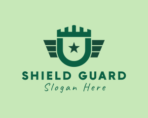 Tower Military Shield logo design