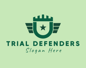 Tower Military Shield logo design