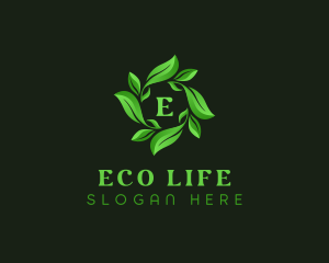 Leaf Plant Spa logo design