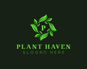 Leaf Plant Spa logo design