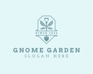 Yard Shovel Gardening logo design