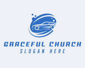 Sedan Car Wash Cleaner logo