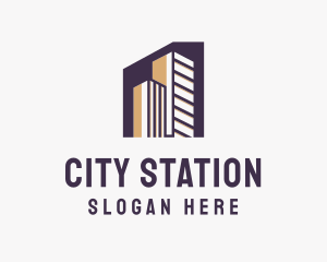 City Structure Building logo design