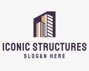 City Structure Building logo design