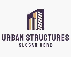 City Structure Building logo design