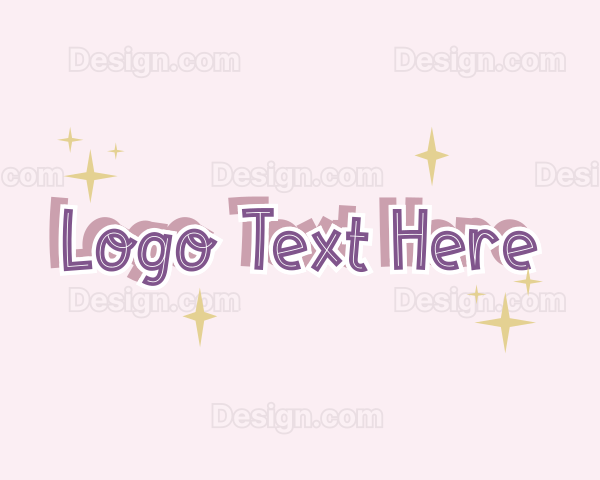 Magical Kiddie Wordmark Logo