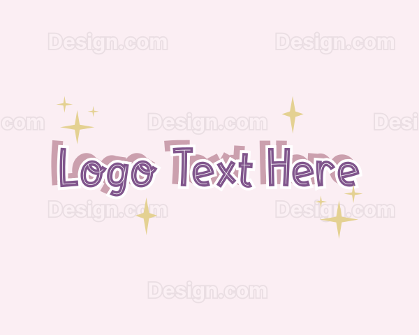 Magical Kiddie Wordmark Logo