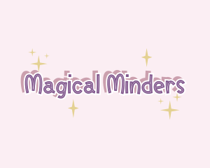 Magical Kiddie Wordmark logo design