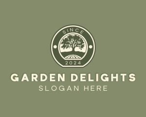 Tree Garden Wellness logo design