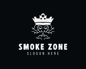 King Smoke Man logo design