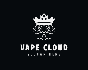 King Smoke Man logo design