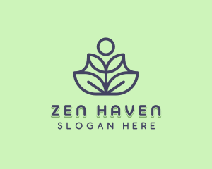 Healing Zen Spa logo design