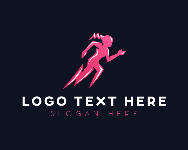 Run logo example 1