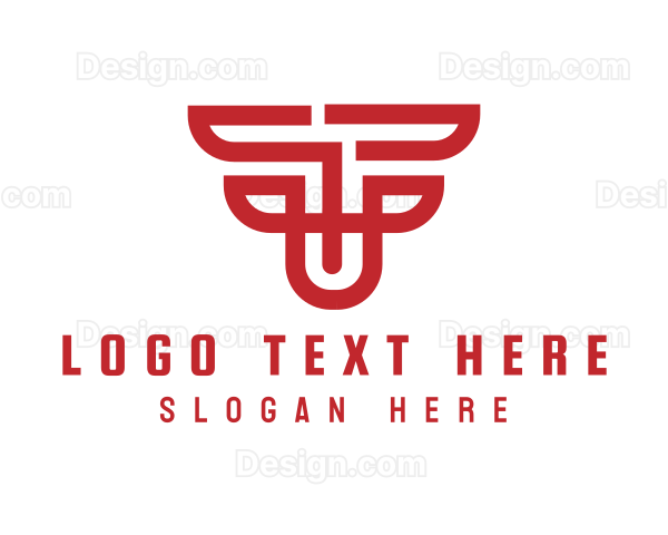 Minimalist Modern Letter T Logo