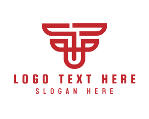 Minimalist Modern Letter T logo