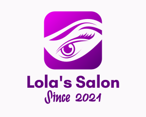 Eyelash Beauty Salon  logo design