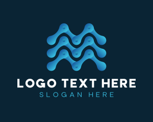 Professional Tech Abstract  logo