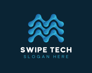 Professional Tech Abstract  logo design