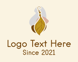 Leaf Jewel Earring  logo