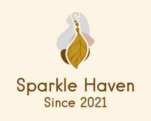 Leaf Jewel Earring  logo