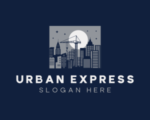 Urban Building Cityscape logo design