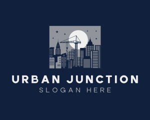 Urban Building Cityscape logo design