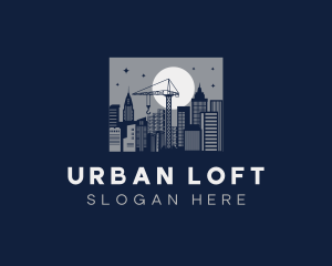 Urban Building Cityscape logo design