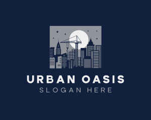 Urban Building Cityscape logo design