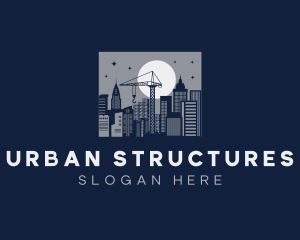 Urban Building Cityscape logo design