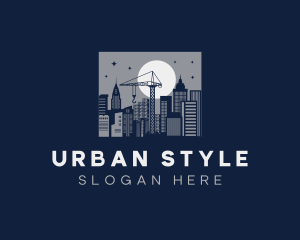 Urban Building Cityscape logo design