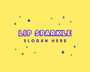 Cute Quirky Star Sparkle logo design