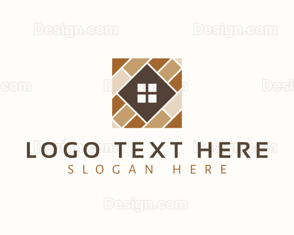 Home Flooring Tile Logo